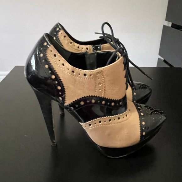 Dune genuine leather high heel shoes, size 36 - Picture 3 of 6